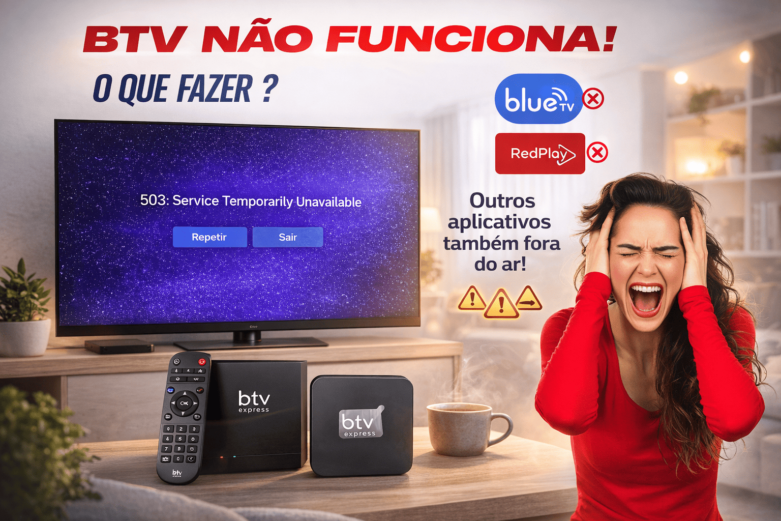 BTV voltou a funcionar? Veja o que está acontecendo