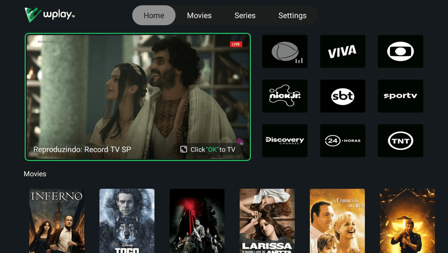WPlay PRO – IPTV avançado